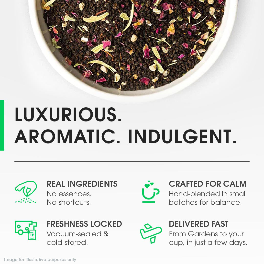 Kashmiri Saffron Rose Chai