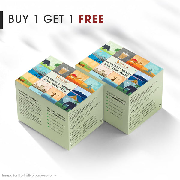Authentic Indian Chai Trial Pack - Buy 10 Chais & Get 10 Chais Free (2 Boxes)
