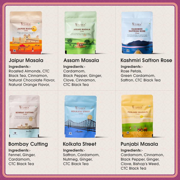 10 Chai Diwali Gift Box (+3 Free Gifts)