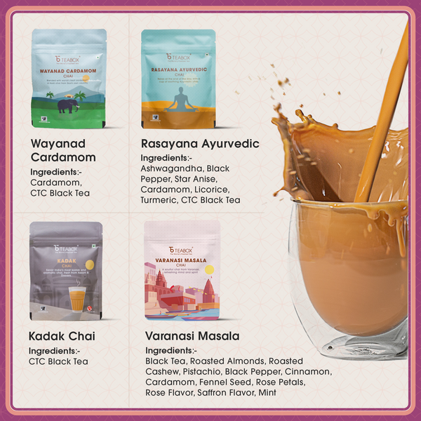 10 Chai Diwali Gift Box (+3 Free Gifts)