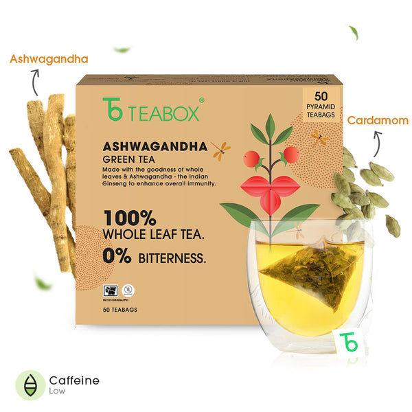 Green Tea Ashwagandha Vitality (Teabag)