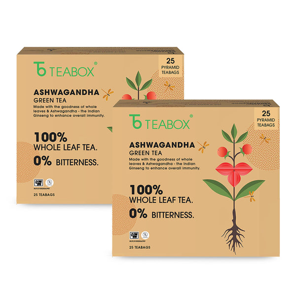 Green Tea Ashwagandha Vitality (Teabag)