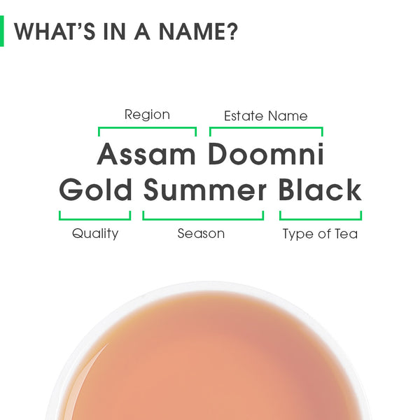 Assam Doomni Gold Summer Black