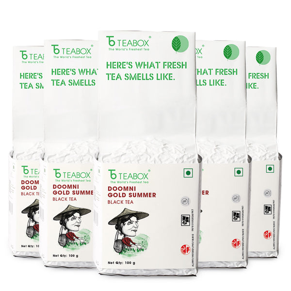 Assam Doomni Gold Summer Black