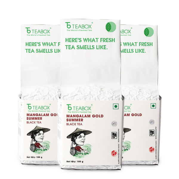 Assam Mangalam Gold Summer Black
