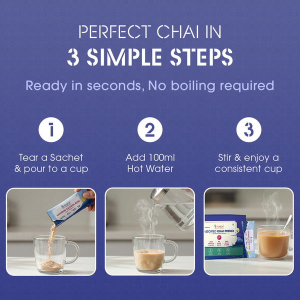 Assorted Chai Premix - Pack of 30