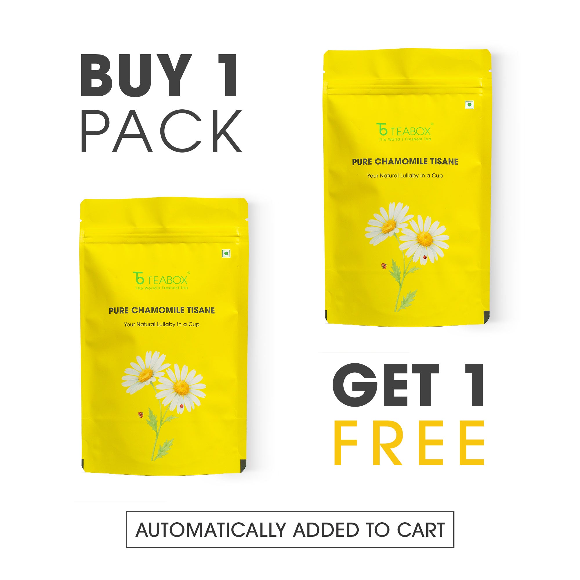 Pure Chamomile Tea - Buy One Get One Free (2 Packs)