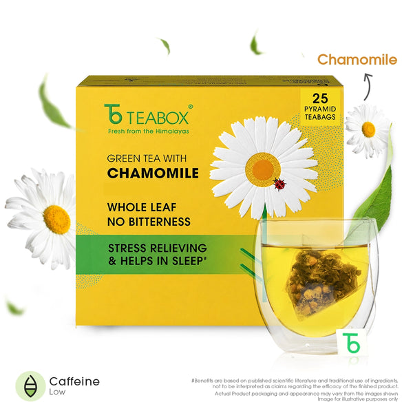 Green Tea Chamomile Sleep (Teabag)