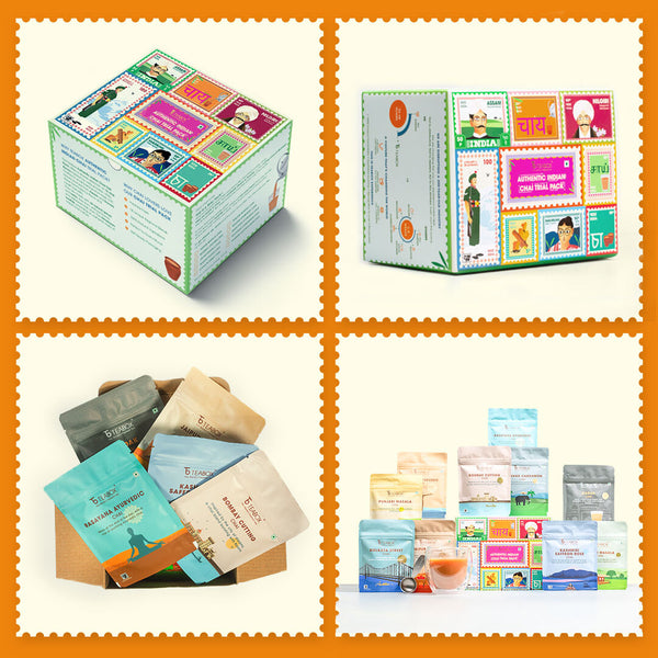 Authentic Indian Chai Trial Pack (Stamp Collector's Edition)
