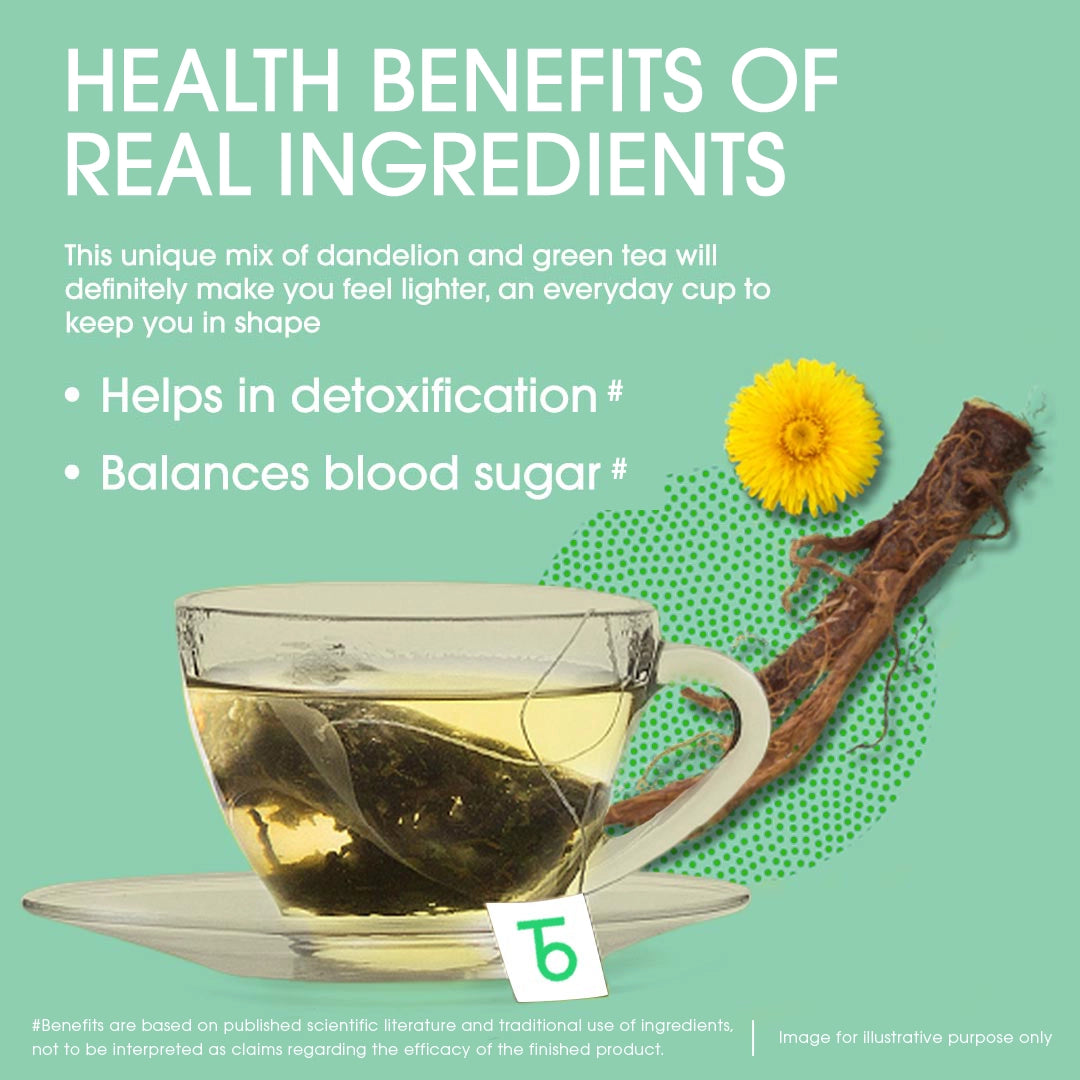 Green Tea Dandelion Detox (Teabag)