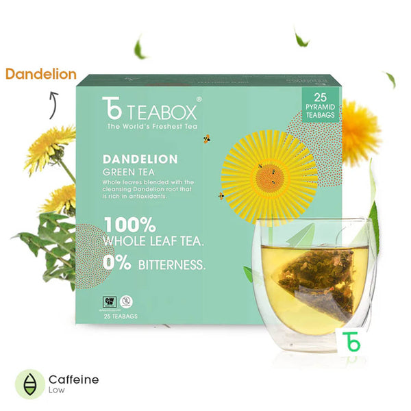 Green Tea Dandelion Detox (Teabag)