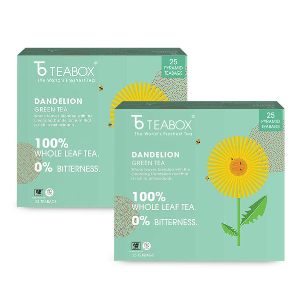 Green Tea Dandelion Detox (Teabag)