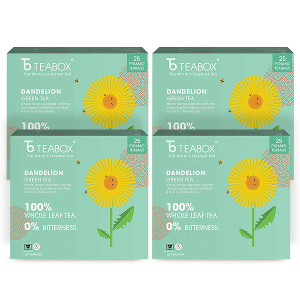 Green Tea Dandelion Detox (Teabag)