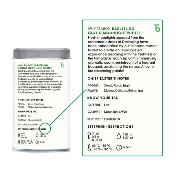 Darjeeling Exotic Moonlight White