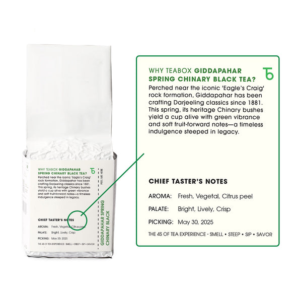 Darjeeling Giddapahar Spring Chinary Black