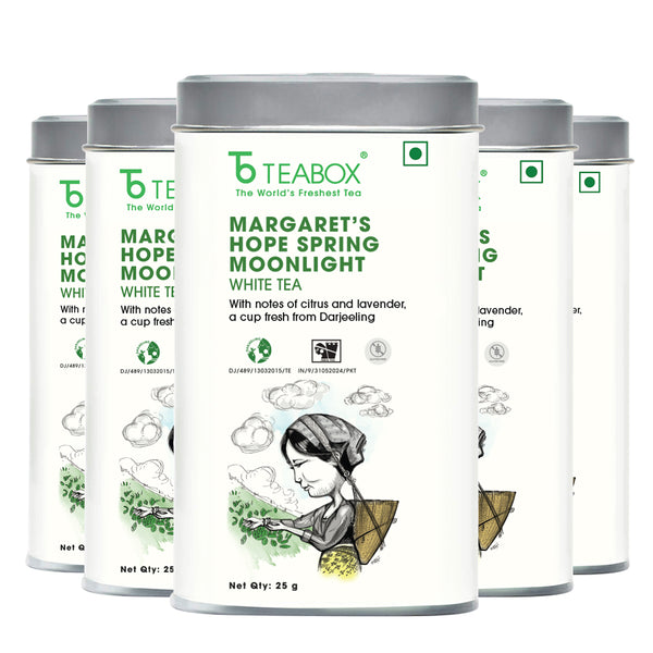 Darjeeling Margaret's Hope Spring Moonlight White