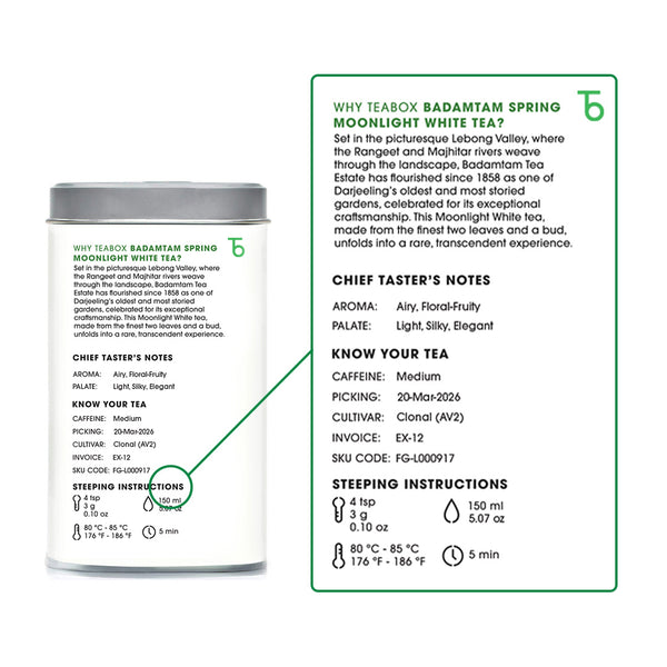 Darjeeling Badamtam Spring Moonlight White (Limited Edition)