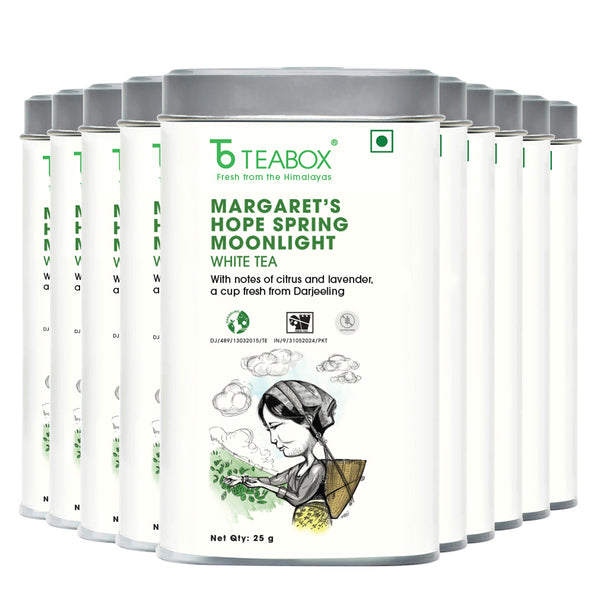 Darjeeling Margaret's Hope Spring Moonlight White