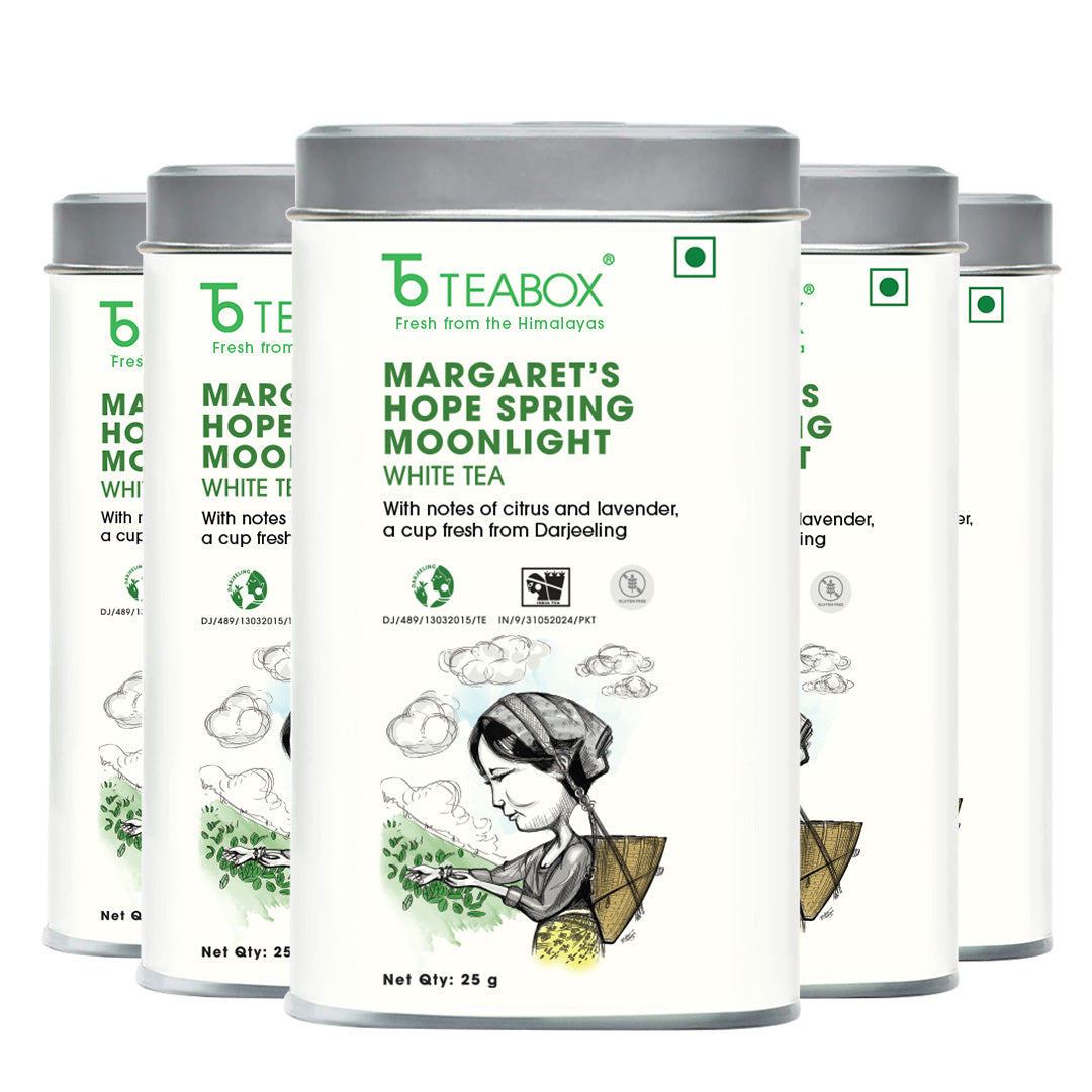 Darjeeling Margaret's Hope Spring Moonlight White