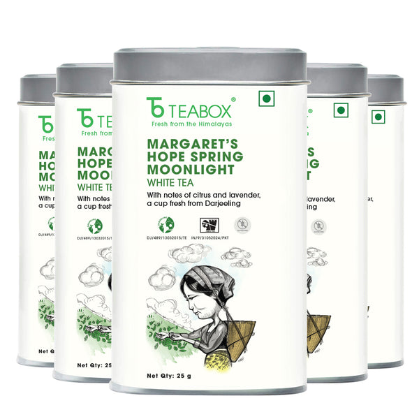 Darjeeling Margaret's Hope Spring Moonlight White