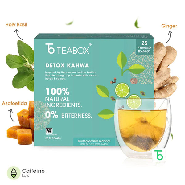 Green Tea Detox Kahwa (Teabag)
