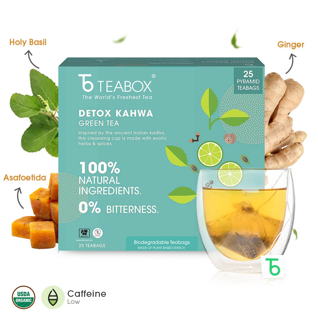 Detox Kahwa Green (Teabag)