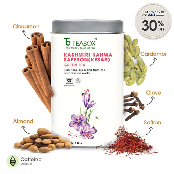 Green Tea Kashmiri Kahwa