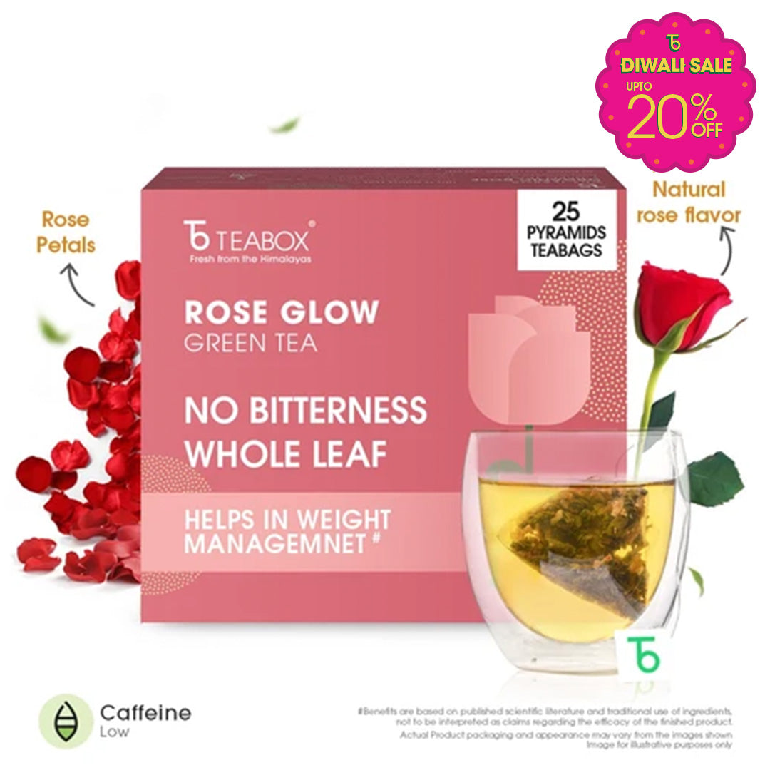 Green Tea Rose Glow (Teabag)