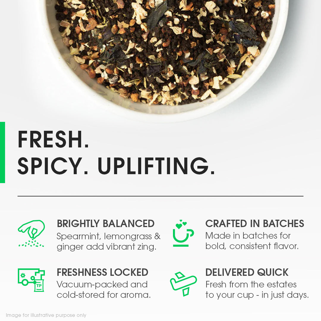Gujarati Mint Spice Chai