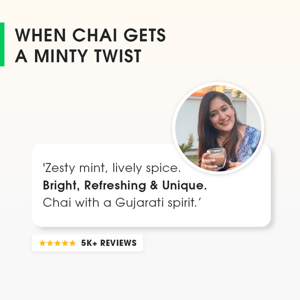 Gujarati Mint Spice Chai