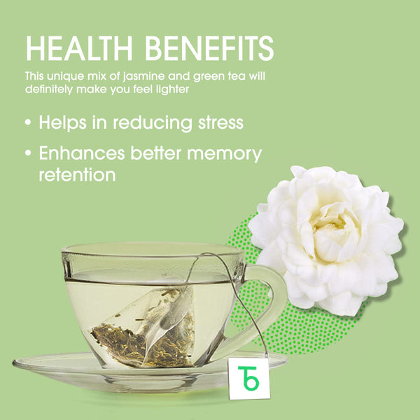 Green Tea Jasmine Soothe (Teabag)