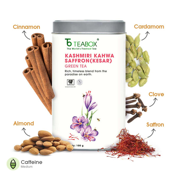 Green Tea Kashmiri Kahwa