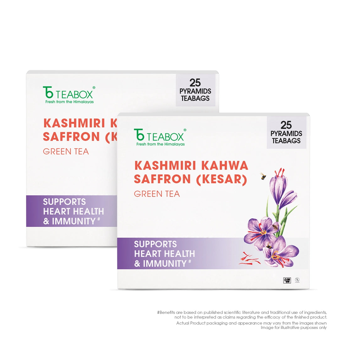 Green Tea Kashmiri Kahwa (Teabag)