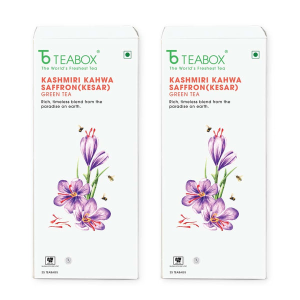 Green Tea Kashmiri Kahwa (Teabag)