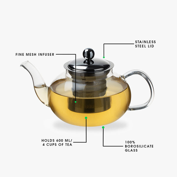 Meraki Glass Teapot