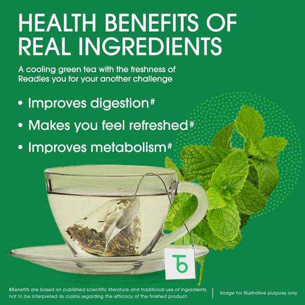Green Tea Mint Digestion (Teabag)