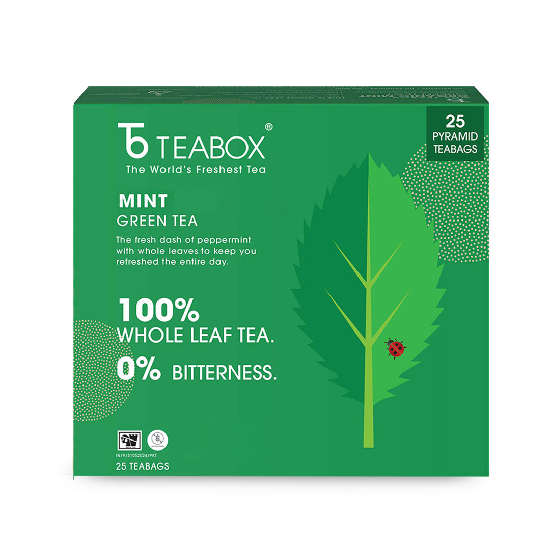 Green Tea Mint Digestion (Teabag)