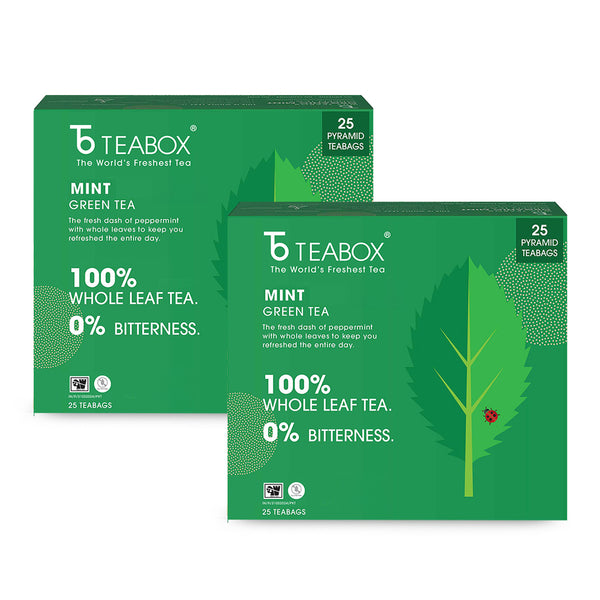 Green Tea Mint Digestion (Teabag)