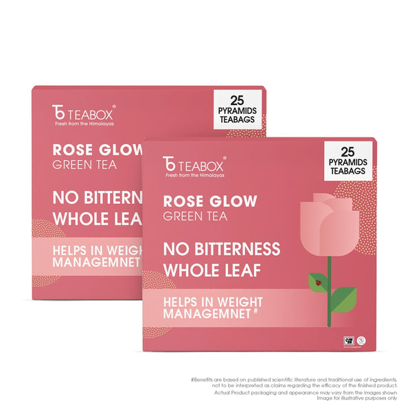 Green Tea Rose Glow (Teabag)