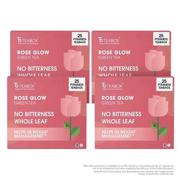Green Tea Rose Glow (Teabag)