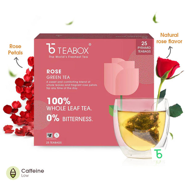 Green Tea Rose Glow (Teabag)