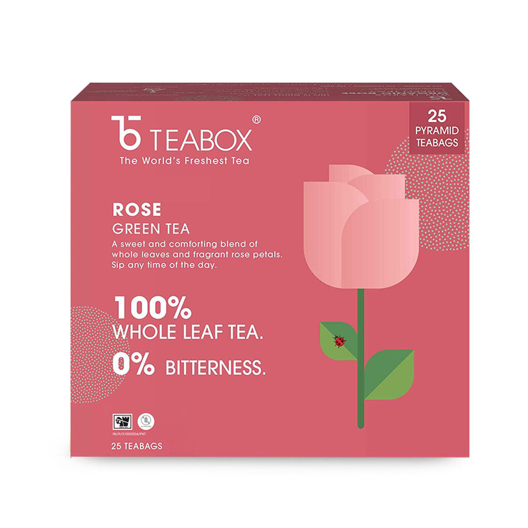 Green Tea Rose Glow (Teabag)
