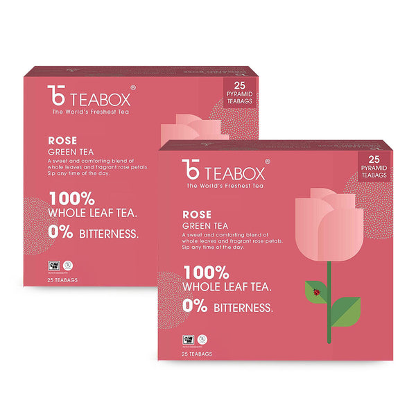 Green Tea Rose Glow (Teabag)