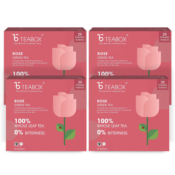 Green Tea Rose Glow (Teabag)