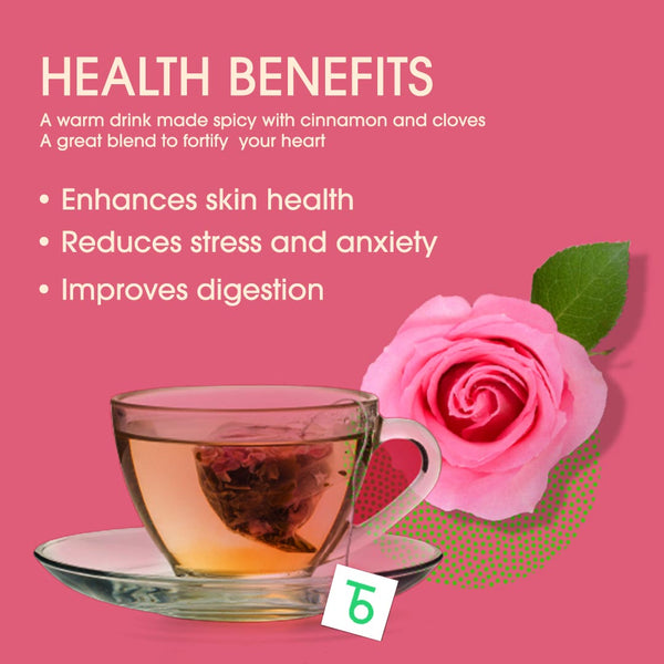 Green Tea Rose Glow (Teabag)