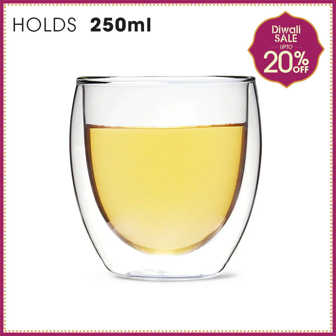 Valencia Glass Teacup