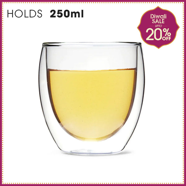 Valencia Glass Teacup