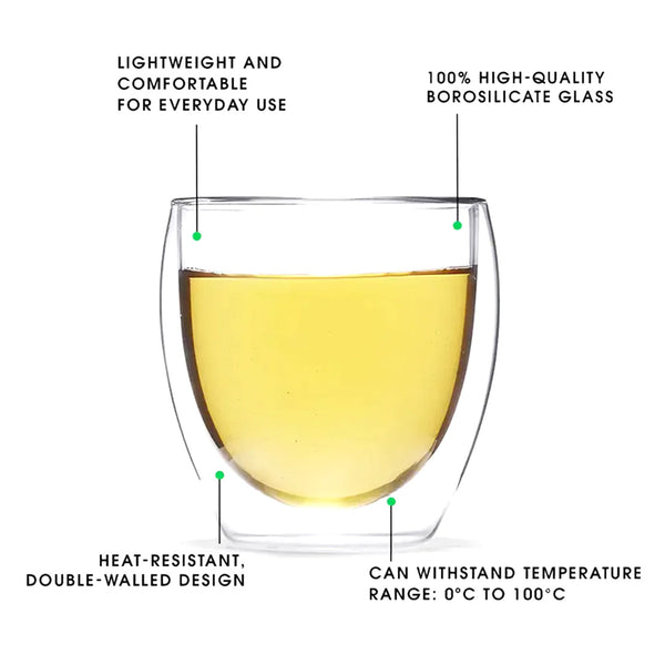 Valencia Glass Teacup