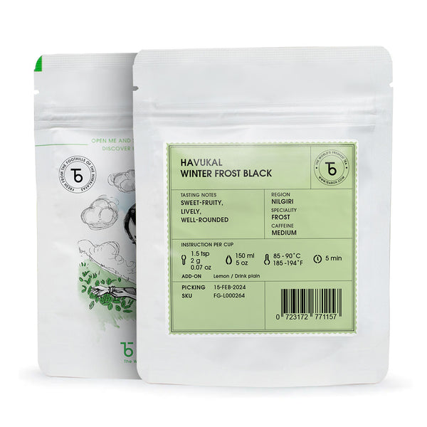 Nilgiri Havukal Winter Frost Black