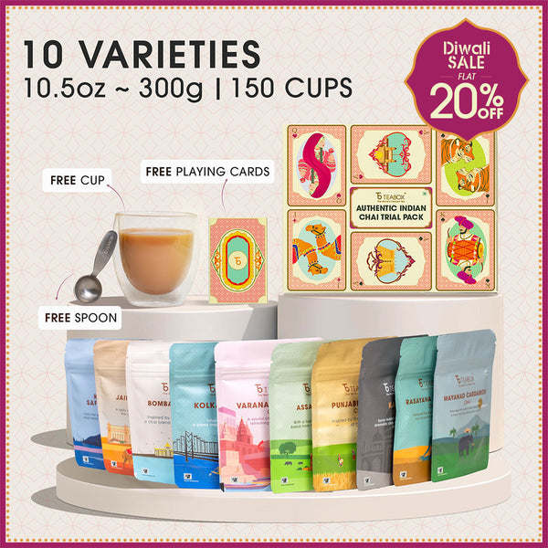 Authentic Indian Chai Trial Pack (Special Diwali Edition)